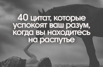 40 цитат, которые успокоят ваш разум, когда вы находитесь на распутье
