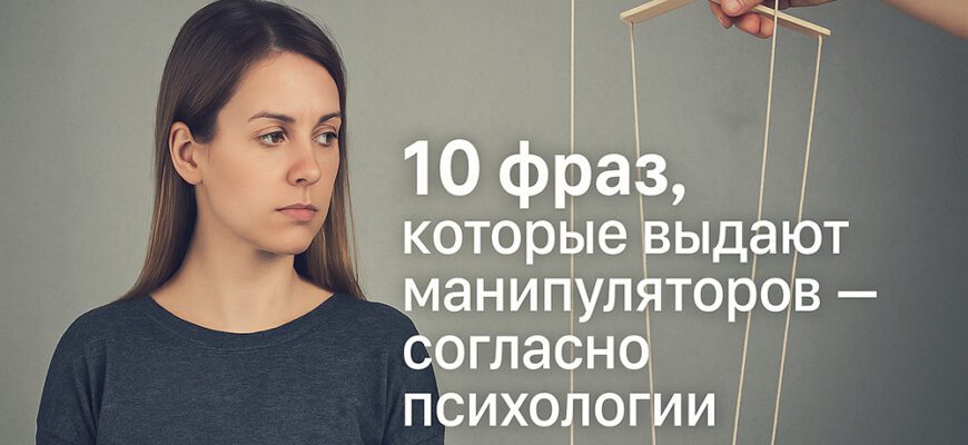 10 фраз, которые выдают манипуляторов — согласно психологии
