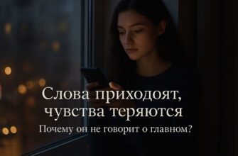 Слова приходят, чувства теряются: почему он не говорит о главном